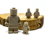 Concrete LEGO Minifigs