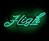 High Neon Sign