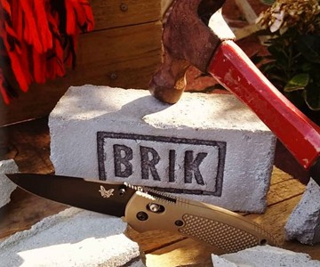 BRIK - Pocket Knife in a Concrete Block Gift Box BRIK - Pocket Knife in a Concrete Block Gift Box
