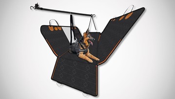 Dog Car Seat Hammock with Zipline