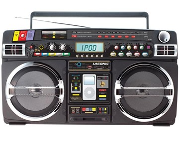 Ghetto Blaster With iPod / iPhone Dock Ghetto Blaster With iPod / iPhone Dock