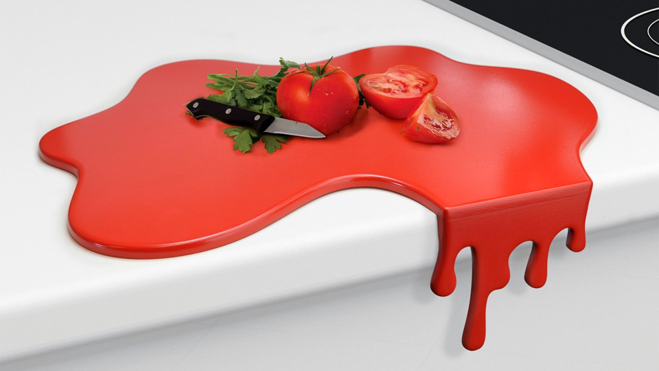 Dripping Blood Cutting Board Dripping Blood Cutting Board
