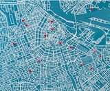 Pin City Wall Maps