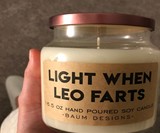 Personalized Fart-Thwarting Candles
