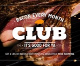 Tender Belly Bacon Every Month Club
