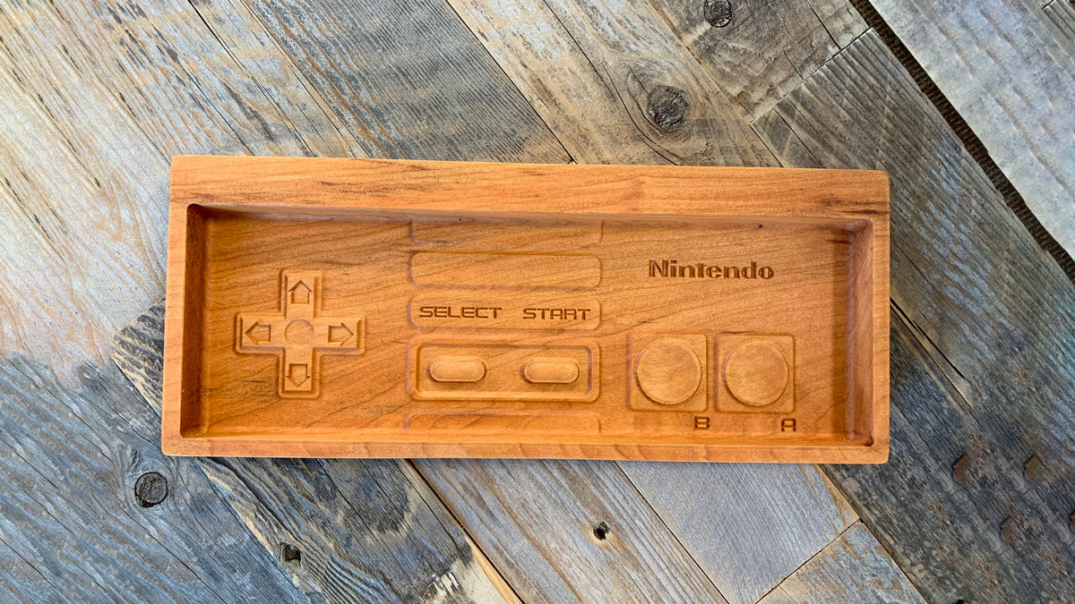 Nintendo NES Controller Valet Tray Nintendo NES Controller Valet Tray