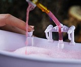 Bathtub Cocktail Glass with Working Sprayer