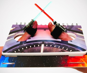 Star Wars Lightsaber Thumb Wrestling