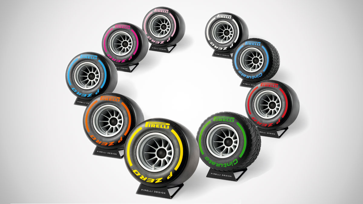 Pirelli P ZERO Sound F1 Racing Tire Speaker Pirelli P ZERO Sound F1 Racing Tire Speaker
