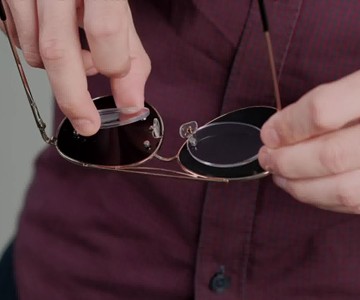OOOptic Lenses - Magnetic Adhesive Myopia Lenses