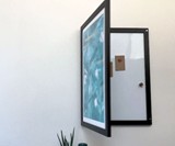 Secret Whiteboard - Art Print with Fold-Open Whiteboard