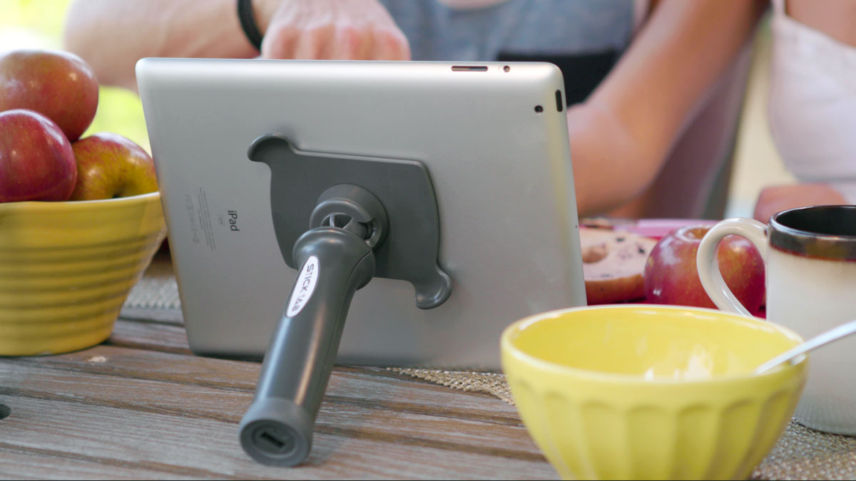 Stick Tab Tablet Holder & Universal Charger
