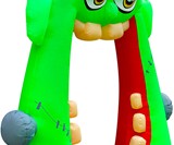 10-Foot Inflatable Monster Mouth Archway