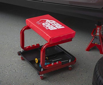 Big Red Rolling Creeper Garage/Shop Seat Big Red Rolling Creeper Garage/Shop Seat