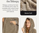 UnHide Shleepy Faux Fur Wearable Blanket