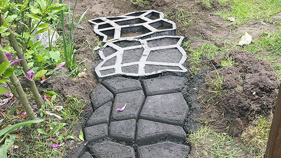 Concrete Walking Path Molds Concrete Walking Path Molds