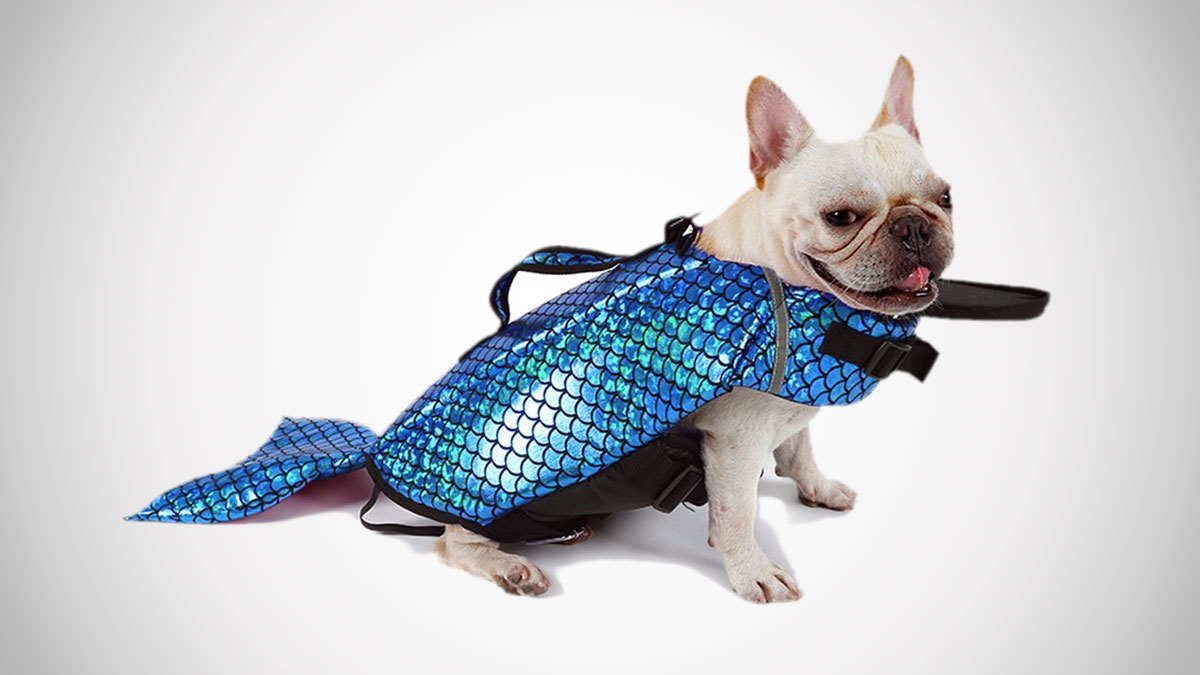 Mermaid Dog Life Vest Mermaid Dog Life Vest