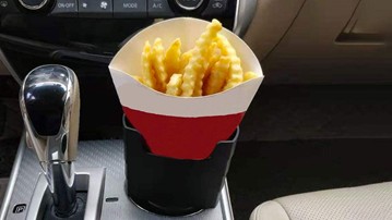 Car French Fry Holder