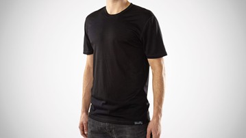 Woolly Clothing Men's Merino Crew Neck T-Shirt