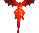 5' Inflatable Flying LED Dragon
