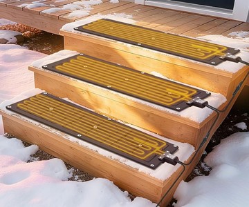 Snow-Melting Stair Mat Snow-Melting Stair Mat