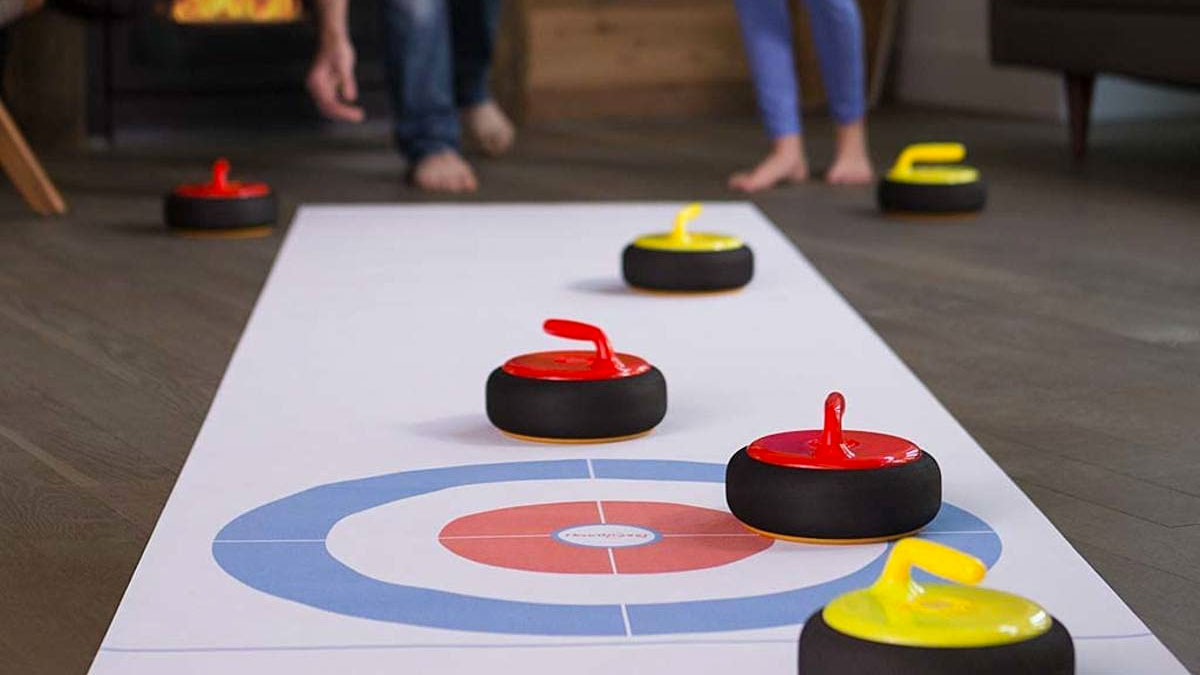Curling Zone Indoor Hovering Curling Set Curling Zone Indoor Hovering Curling Set
