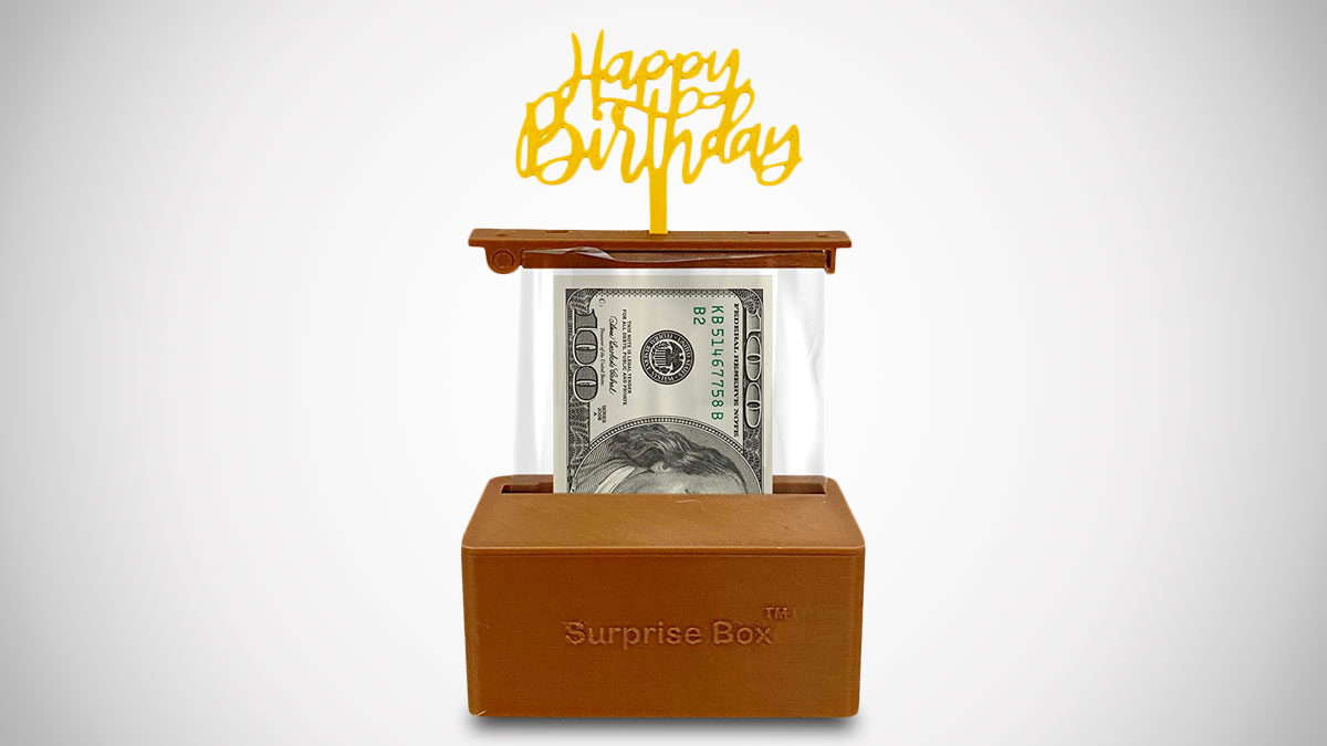 The Money Cake - Cash-Filled Cake Topper The Money Cake - Cash-Filled Cake Topper