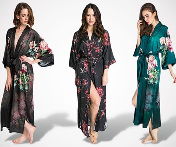 Charmeuse Kimono Robe Charmeuse Kimono Robe