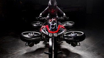 Lazareth LMV496 Flying Motorcycle