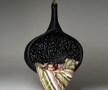 Volcanic Basalt Fiber Hanging Chairs