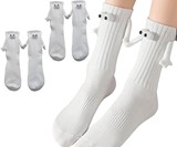 Magnetic Holding Hands Socks