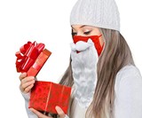 Santa Beard Face Mask
