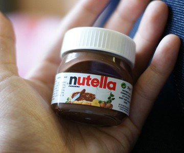 Mini Nutella Jars