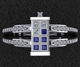 TARDIS Wedding Ring