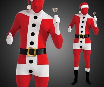 Second Skin Santa Bodysuit Second Skin Santa Bodysuit