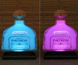 Color-Changing Bottle Lamps
