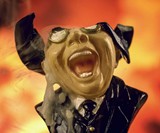 Raiders of the Lost Ark Melting Toht Candle