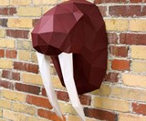 Paper Animal Head Trophy Kits