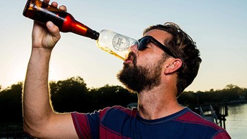 Guzzle Buddy Beer Bottle Glass Guzzle Buddy Beer Bottle Glass