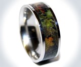 Camo Titanium Ring