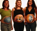 Pregnant Belly Painting Kit