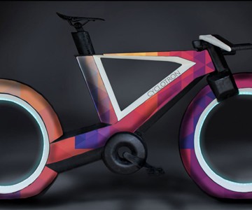 Cyclotron Spokeless Smart Bicycle Cyclotron Spokeless Smart Bicycle