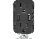 Power Outlet with Dual USB Ports