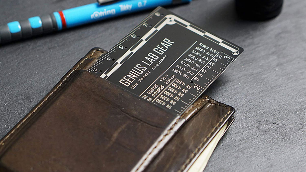 The Pocket Engineer Wallet Ruler & Unit Conversion Card The Pocket Engineer Wallet Ruler & Unit Conversion Card
