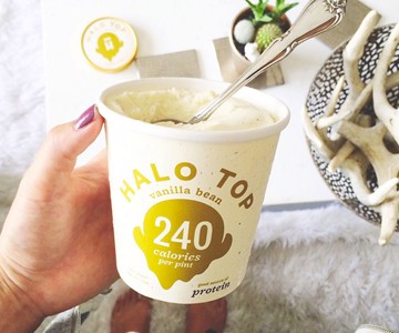 Halo Top Eat-the-Whole-Pint Healthy Ice Cream Halo Top Eat-the-Whole-Pint Healthy Ice Cream