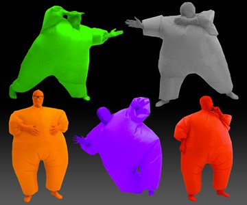 Inflatable Chub Suits Inflatable Chub Suits