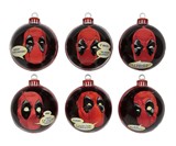 Deadpool Christmas Baubles