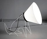 Cone Doggie Lamp - 3/4 View