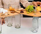 Wine Bottle Topper Cheese Board Set