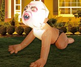 4' Inflatable Zombie Baby